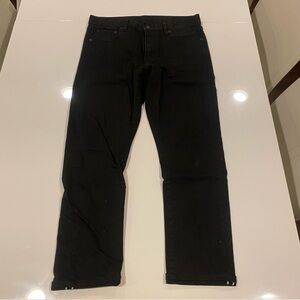 Uniqlo Selvedge Slim Jeans Black 32x30